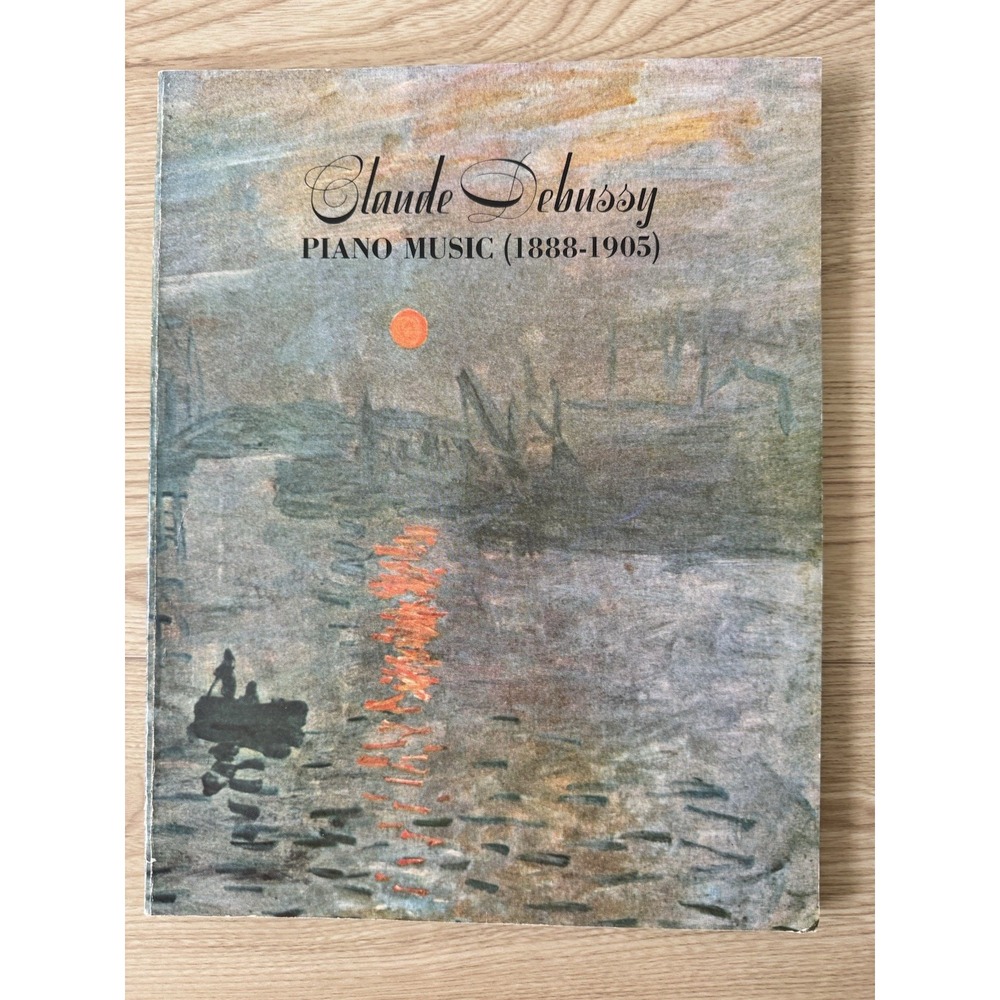 Claude Debussy Piano Music 1888-1905 Dover 2nd Edition Solo Piano Sheet Music